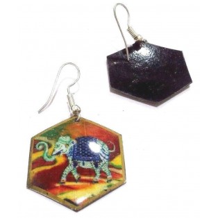ELEPHANT - Contemporary Women Earrings Jewelry Hook Drop Dangle Fashion Gift N36